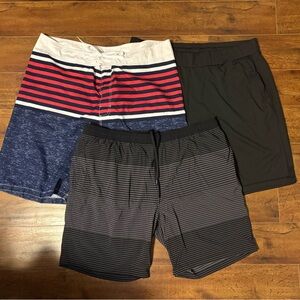 Lot of 6 men’s shorts 3 xxl and 3 waist size 40